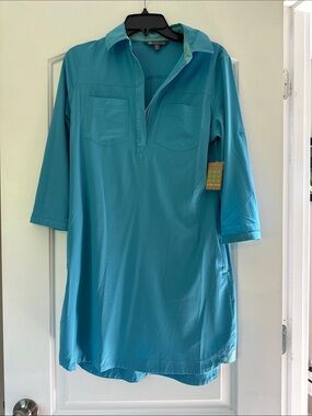 Title Nine Teal Tunic Dress
